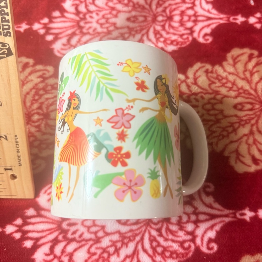 Colorful Hula Dancer Mug